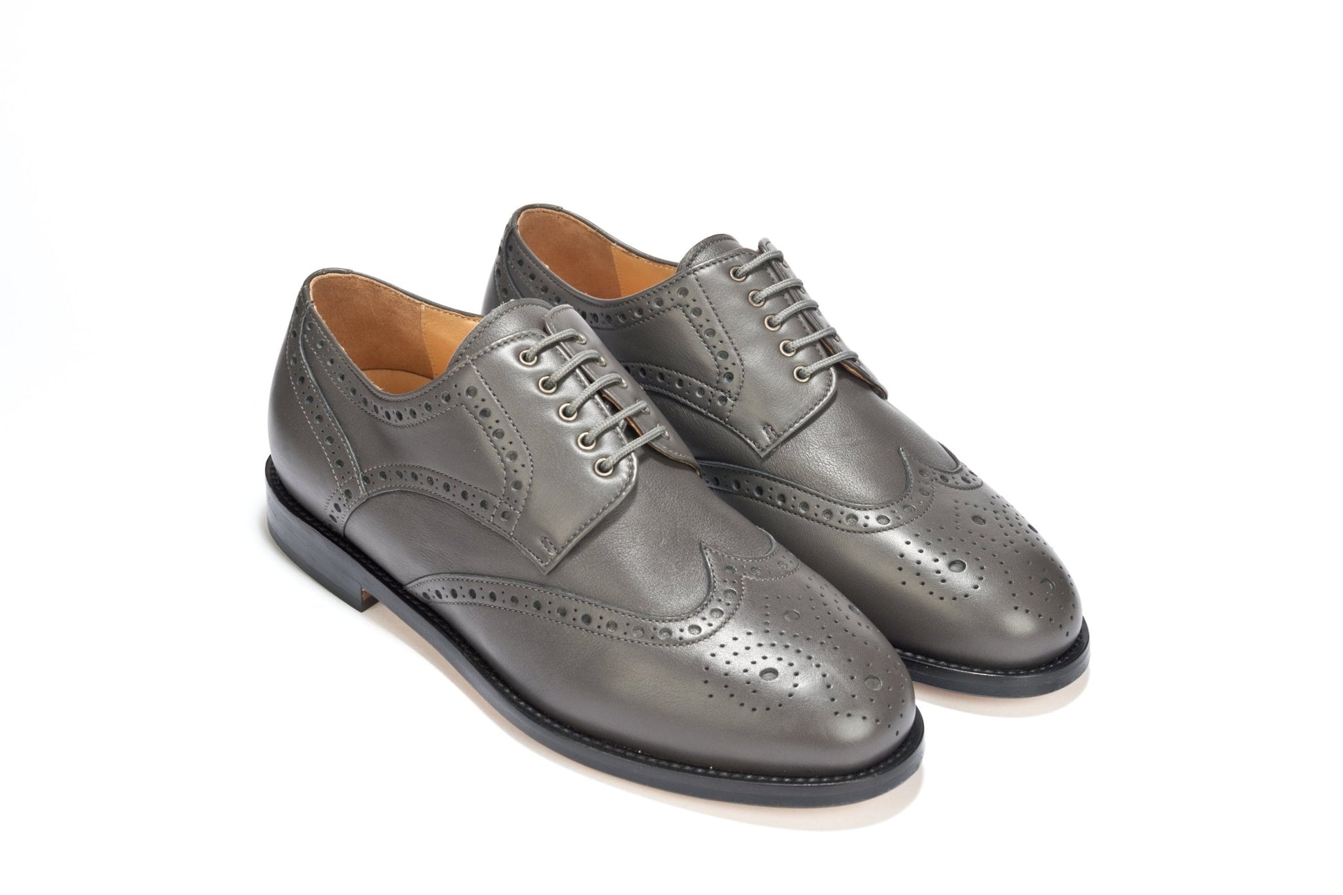 Loredan | suola in cuoio | grigio chiaro - SteloItaly
