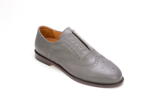 Loredan | suola in cuoio | grigio perla - Stelo