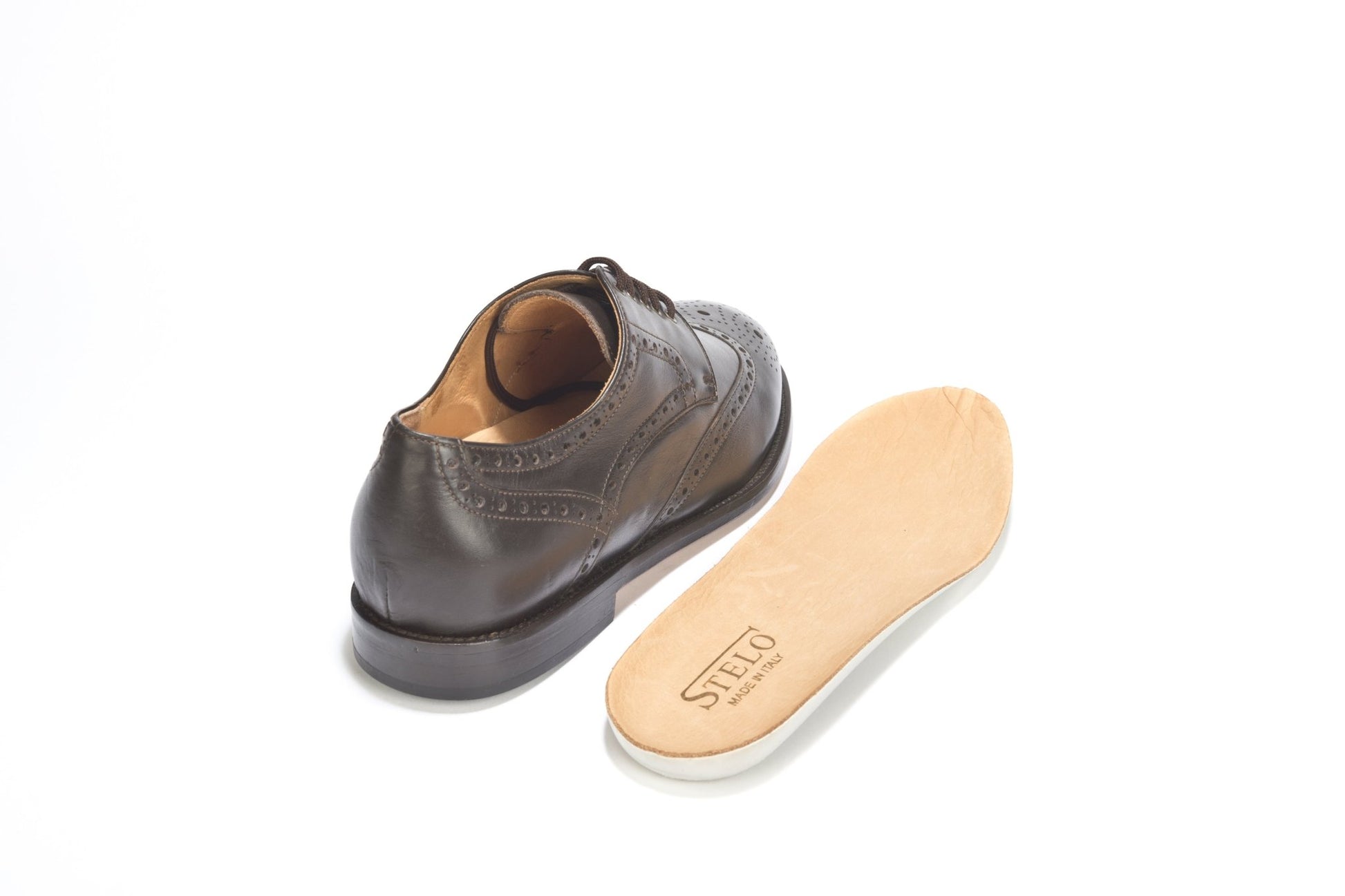 Loredan | suola in cuoio | marrone - SteloItaly