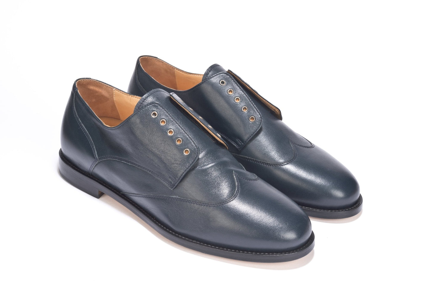 Mocenigo | suola in cuoio | blu - SteloItaly